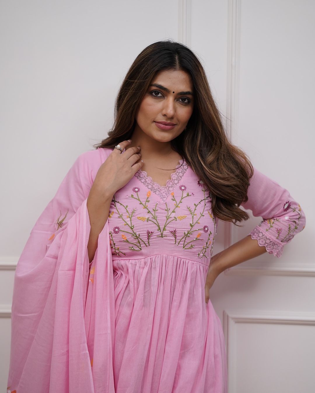 Libas Beautiful Embroidery And Sequence Work Set For Women