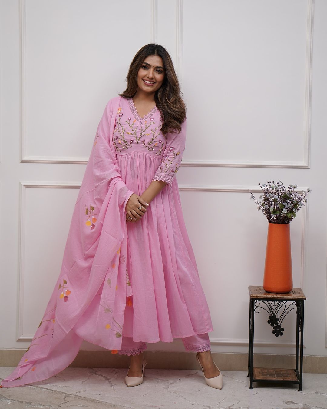 Libas Beautiful Embroidery And Sequence Work Set For Women
