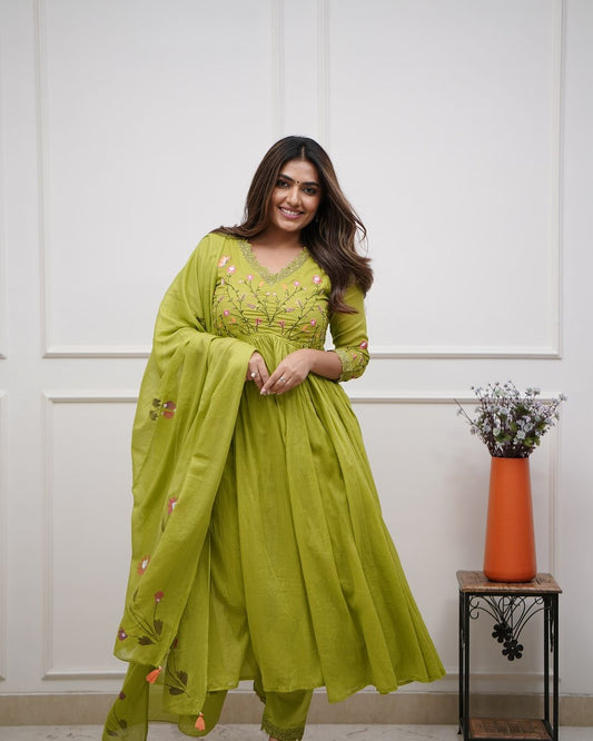 Libas Beautiful Embroidery And Sequence Work Set For Women
