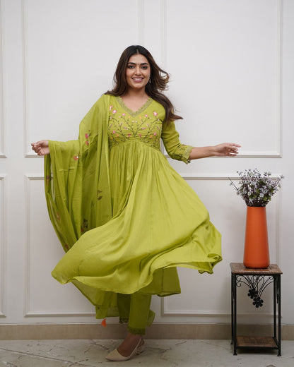 Libas Beautiful Embroidery And Sequence Work Set For Women