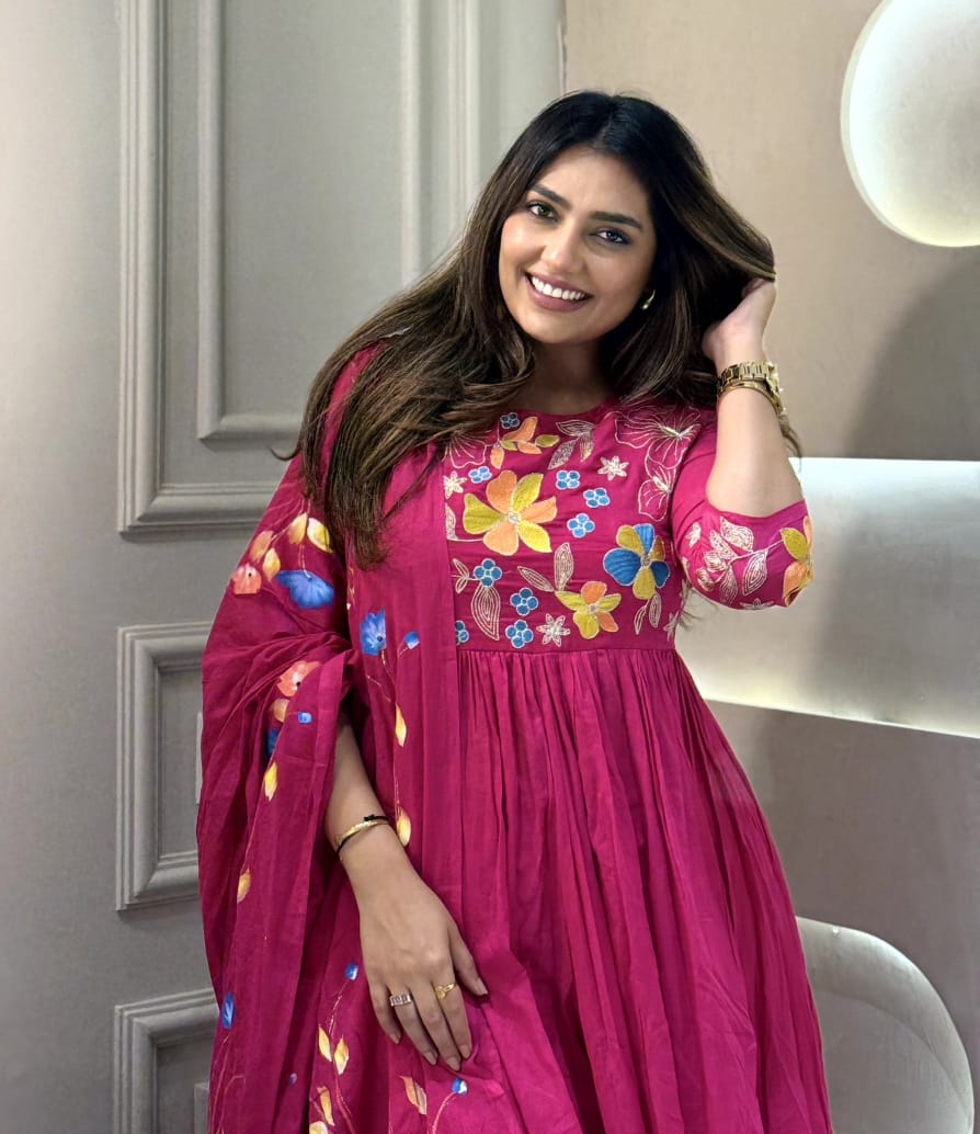 Libas Beautiful Embroidery With Suqes Heavy Suit For Women