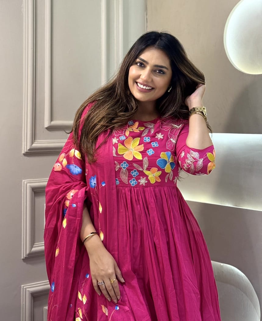 Libas Beautiful Embroidery With Suqes Heavy Suit For Women